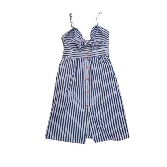 Rampage Adjustable strapped blue and white striped Mini - Picture 4 of 8